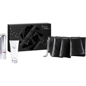 Swarovski Aura Комплект (EDP 30ml + Body Cream 100ml + Bag) за Жени - Img 2