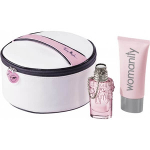 Thierry Mugler Womanity Комплект (EDP 30ml + BL 100ml + несесер) за Жени - Img 2