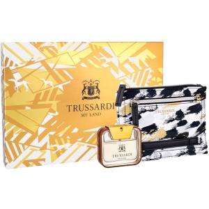Trussardi My Land Set (EDT 50ml + Document Holder) за Мъже - Img 1