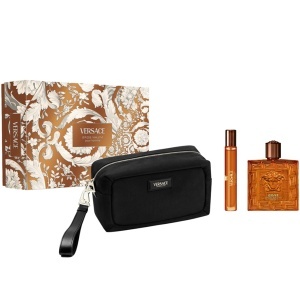 Versace Eros Najim Комплект (Parfum 100ml + Parfum 10ml + Bag) за Мъже