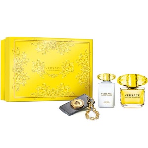 Versace Yellow Diamond Комплект (EDT 90ml + BL 100ml + Ключодържател) за Жени