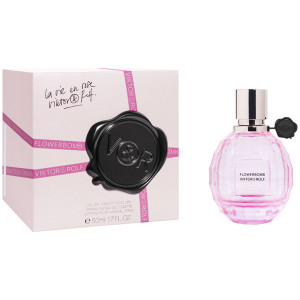Viktor & Rolf Flowerbomb La Vie En Rose EDT 50ml за Жени БЕЗ ОПАКОВКА - Img 2