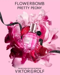 Viktor & Rolf Flowerbomb Pretty Peony EDP 100ml за Жени БЕЗ ОПАКОВКА - Img 2
