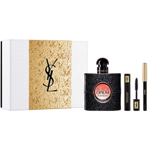 YSL Black Opium Комплект (EDP 50ml + Mascara 2ml + Pencil) за Жени