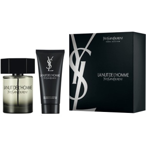 YSL La Nuit De L'Homme Комплект (EDT 100ml + SG 50ml) за Мъже