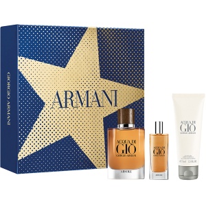 Armani Acqua Di Gio Absolu Комплект (EDP 75ml + EDP 15ml + SG 75ml) за Мъже