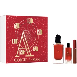 Armani Si Passione Комплект (EDP 100ml + EDP 15ml + Liquid Lipstick 6,5ml) за Жени - Img 1