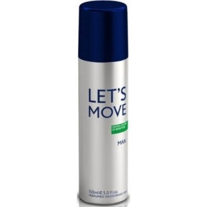 Benetton Let's Move Deo Spray 150ml за Мъже