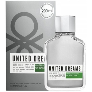 Benetton United Dreams Men Aim High EDT 200ml за Мъже