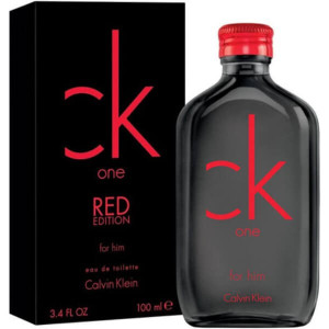 Calvin Klein CK One Red Edition EDT 100ml за Мъже БЕЗ ОПАКОВКА - Img 5
