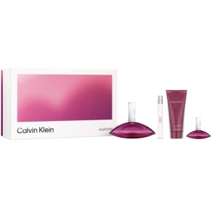 Calvin Klein Euphoria Комплект (EDP 100ml + BL 100ml + EDP 15ml + EDP 10ml) за Жени