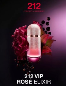Carolina Herrera 212 VIP Rose Elixir EDP 80ml за Жени - Img 2