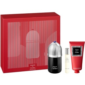 Cartier Pasha de Cartier Edition Noire Комплект (EDT 100ml + EDT 10ml + SG 75ml) за Мъже