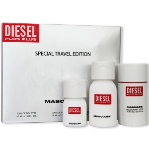 Diesel Plus Plus Комплект (EDT 75ml + Deo Stick 75ml + EDT 30ml) за Мъже
