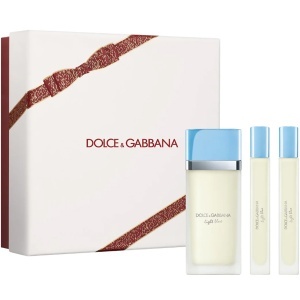 Dolce&Gabbana Light Blue Eau de Toilette 2025 Комплект (EDT 50ml + EDT 10ml + EDT 10ml) за Мъже - Img 1