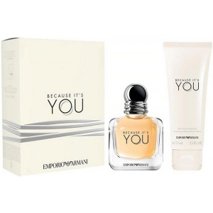 Emporio Armani Because It's You Комплект (EDP 50ml + BL 75ml) за Жени