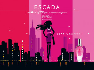 Escada Sexy Graffiti 2011 EDT 50ml за Жени - Img 3