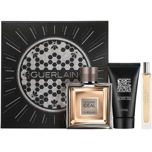 Guerlain L'Homme Ideal Eau de Parfum Комплект (EDP 100ml + SG 75ml + EDP 10ml) за Мъже