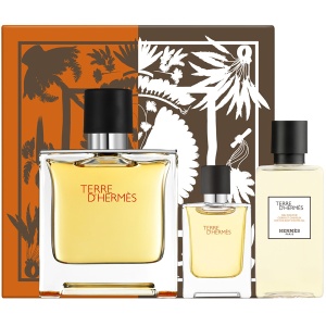 Hermes Terre D'Hermes Set (EDP 75ml + EDP 5ml + SG 40ml) за Мъже - Img 1