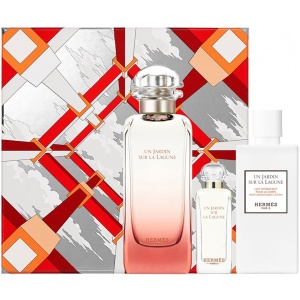 Hermes Un Jardin Sur La Lagune Комплект (EDT 100ml + EDT 7.5ml + BL 80ml) за Мъже и Жени