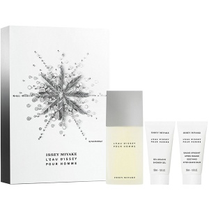 Issey Miyake L'Eau D'Issey Pour Homme Комплект (EDT 75ml + AS Balm 50ml + SG 50ml) за Мъже