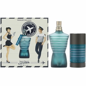 Jean Paul Gaultier Le Male Комплект (EDT 75ml + Deo Stick 75ml) за Мъже - Img 1