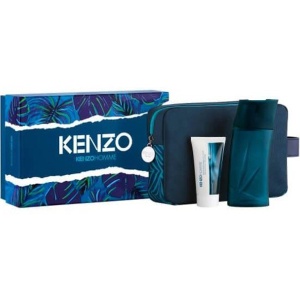 Kenzo Pour Homme Комплект (EDT 100ml + AS Balm 50ml + Pouch) за Мъже