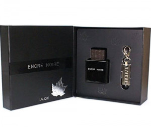 Lalique Encre Noire Комплект (EDT 100ml + Ключодържател) за Мъже - Img 4