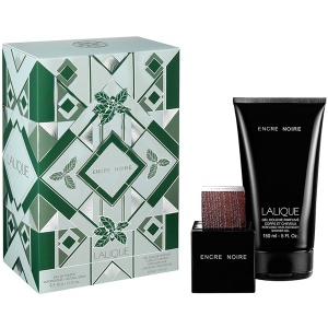Lalique Encre Noire Комплект (EDT 50ml + SG 150ml) за Мъже