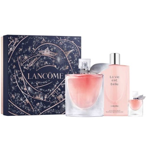 Lancome La Vie Est Belle Комплект (EDP 100ml + EDP 10ml + BL 50ml + Mascara 2ml) за Жени