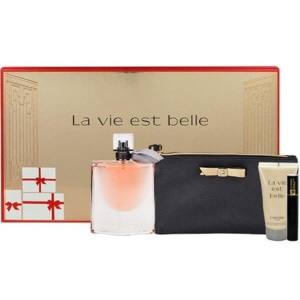 Lancome La Vie Est Belle Комплект (EDP 50ml + Body Lotion 50ml + Mascara 2ml + Bag) за Жени