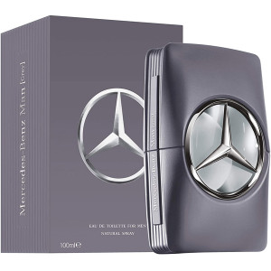 Mercedes-Benz Man Grey EDT 100ml за Мъже БЕЗ ОПАКОВКА - Img 3
