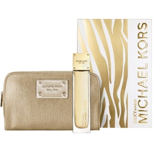 Michael Kors Sexy Amber Set (EDP 100ml for Women + Cosmetics Case) за Жени