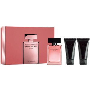 Narciso Rodriguez Musc Noir Rose for Her Комплект (EDP 50ml + BL 50ml + SG 50ml) за Жени