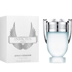 Paco Rabanne Invictus Aqua EDT 100ml за Мъже - Img 1