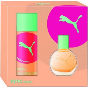 Puma Sync Комплект (EDT 20ml + Deo Spray 50ml) за Жени - Img 1