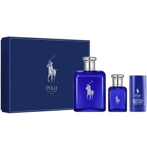 Ralph Lauren Polo Blue Комплект (EDT 125ml + EDT 40ml + Deo Stick 75ml) за Мъже
