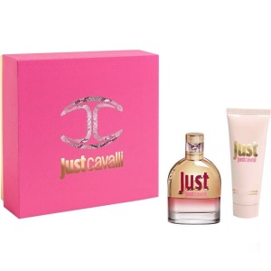 Roberto Cavalli Just Cavalli Комплект (EDT 50ml + Body Lotion 75ml) за Жени - Img 1