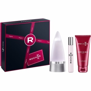Rochas Man Комплект (EDT 100ml + EDT 10ml + SG 100ml) за Мъже