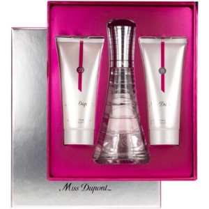 S.T. Dupont Miss Dupont Комплект (EDP 75ml + Body Lotion 75ml+ Shower Gel 75ml) за Жени