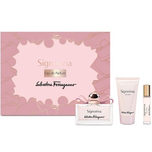 Salvatore Ferragamo Signorina Комплект (EDP 100ml + EDP 10ml + BL 100ml) за Жени