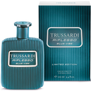 Trussardi Riflesso Blue Vibe Limited Edition EDT 100ml за Мъже БЕЗ ОПАКОВКА - Img 3