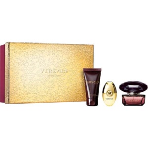 Versace Crystal Noir Set (EDT 50ml + EDT 10ml + BL 50ml) за Жени