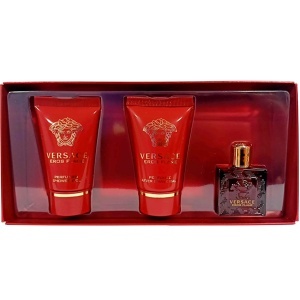 Versace Eros Flame Комплект (EDP 5ml + AS Balm 25ml + SG 25ml) за Мъже