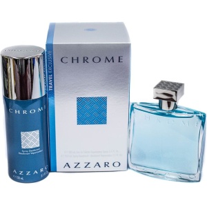 Azzaro Chrome Комплект (EDT 100ml + Deo Spray 150ml) за Мъже