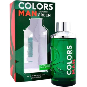 Benetton Colors Man Green EDT 200ml за Мъже