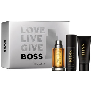 Boss The Scent Комплект (EDT 100ml + Deo Spray 150ml + SG 100ml) за Мъже