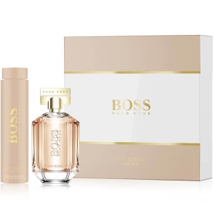 Boss The Scent for Her Комплект (EDP 100ml + BL 200ml) за Жени