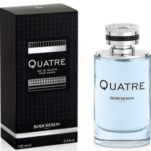 Boucheron Quatre Pour Homme EDT 100ml за Мъже БЕЗ ОПАКОВКА - Img 4