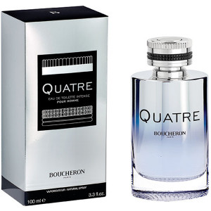 Boucheron Quatre Pour Homme Intense EDT 100ml за Мъже БЕЗ ОПАКОВКА - Img 2